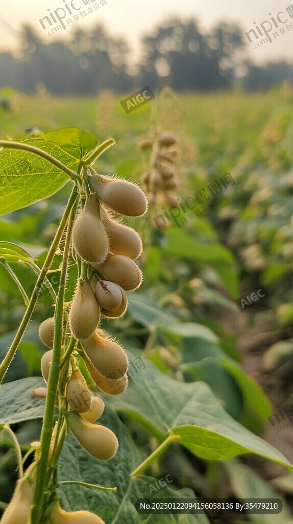 秋后黄豆