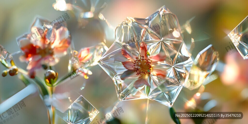 梦幻钻石花