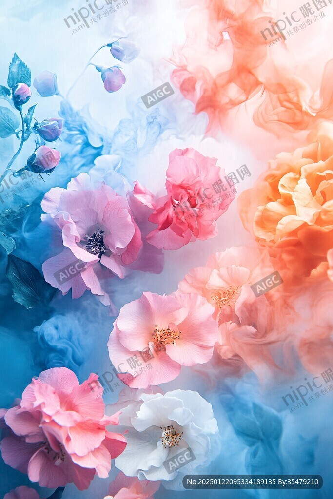 春日绚丽炫丽温柔玫瑰