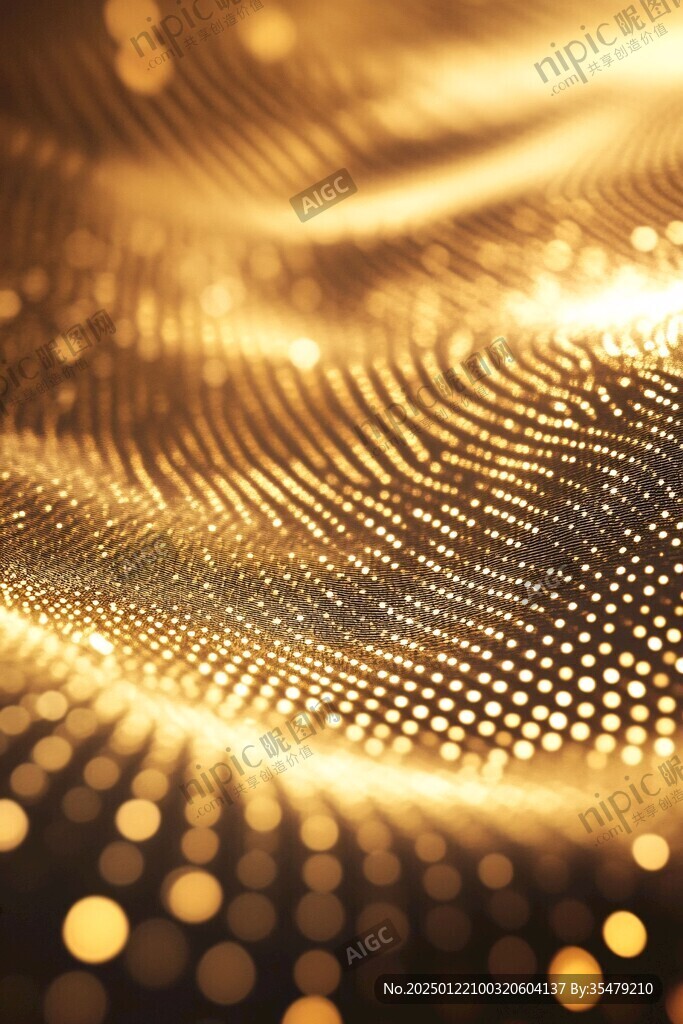 金色无限科技背景