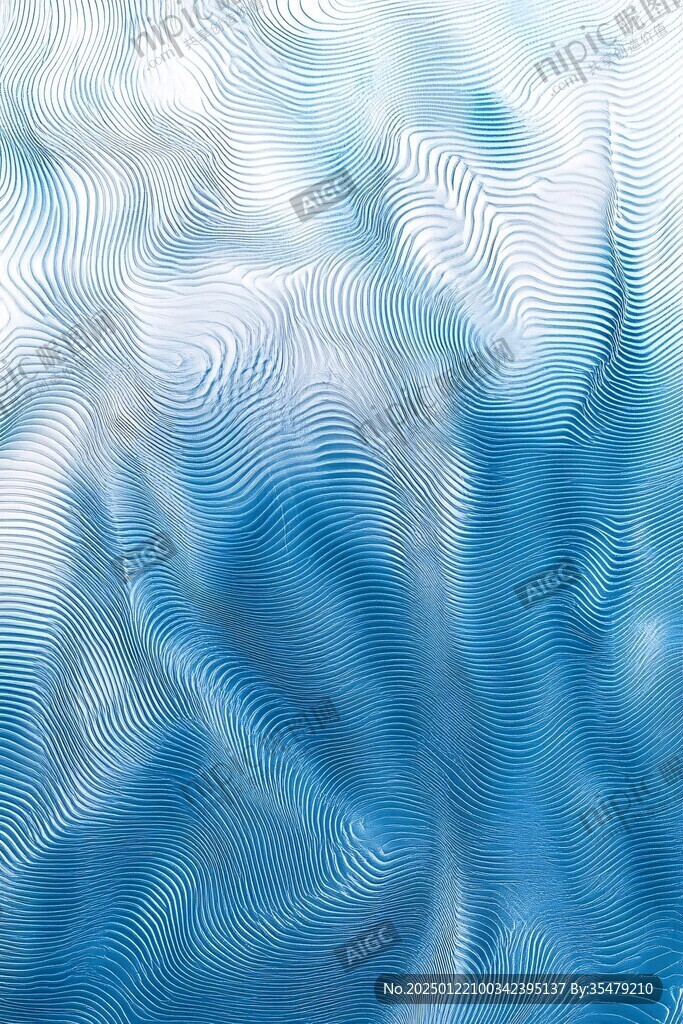 3d波浪线弧线弧形山