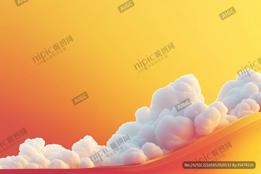 3d风景膨胀图案