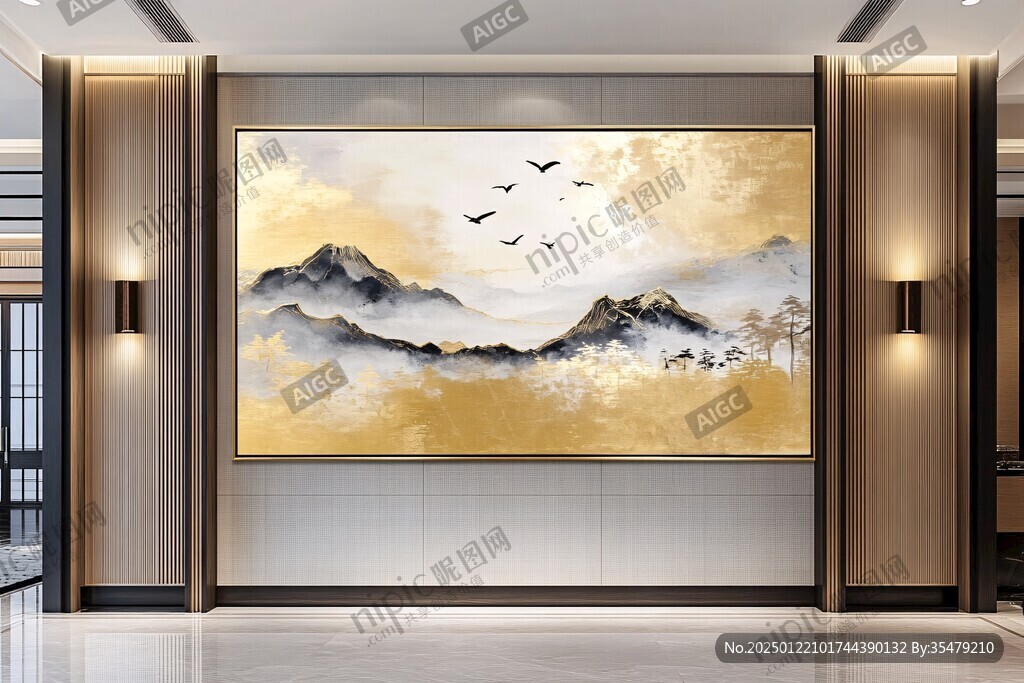 大屏装饰画