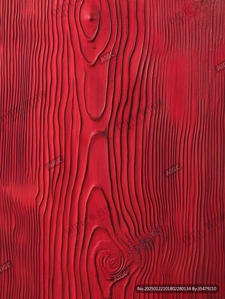 红色抽象木纹