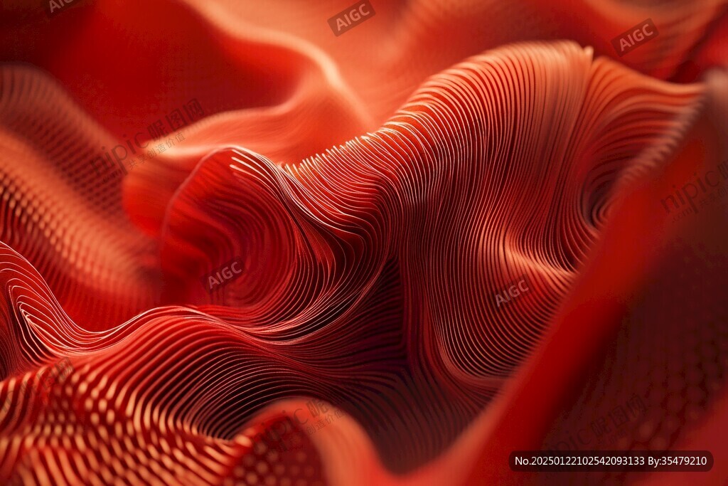 3d立体起伏波浪