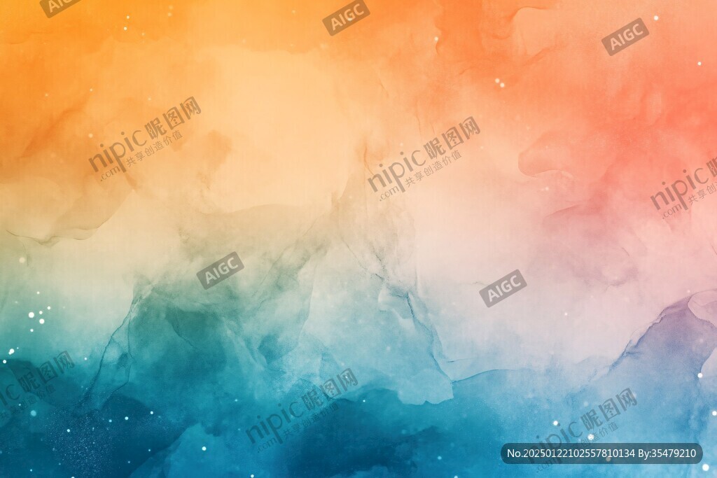 梦幻彩色渐变背景
