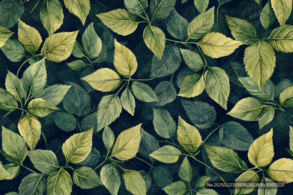 植物树叶墙纸