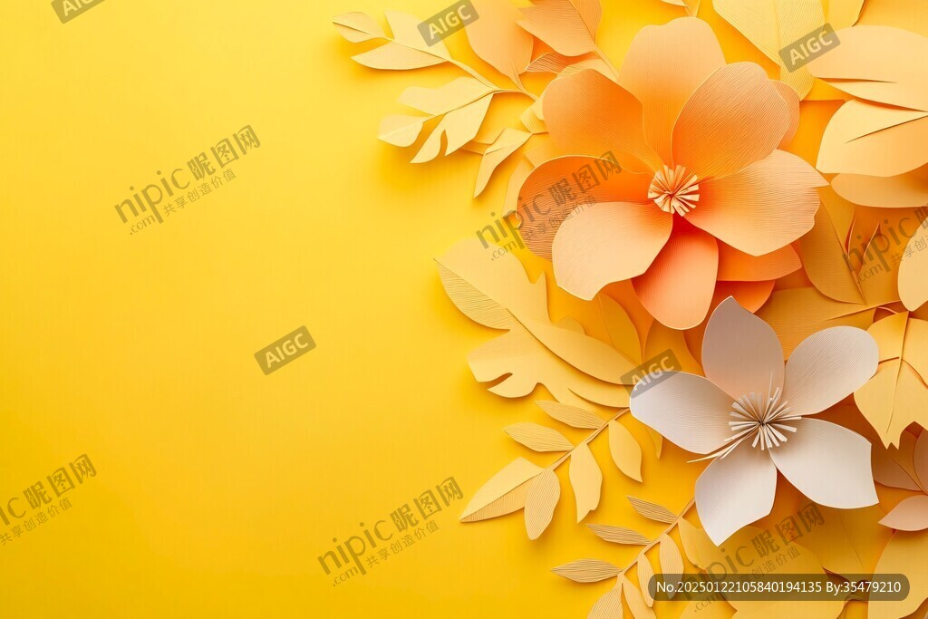 纸花创意