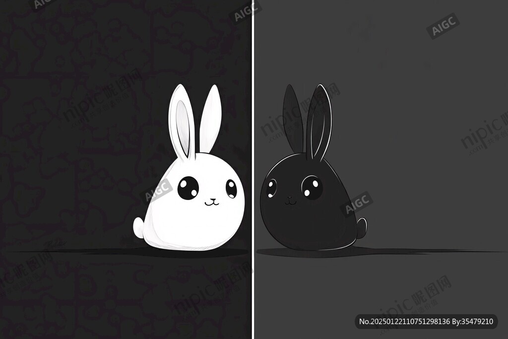 科技兔形象设计