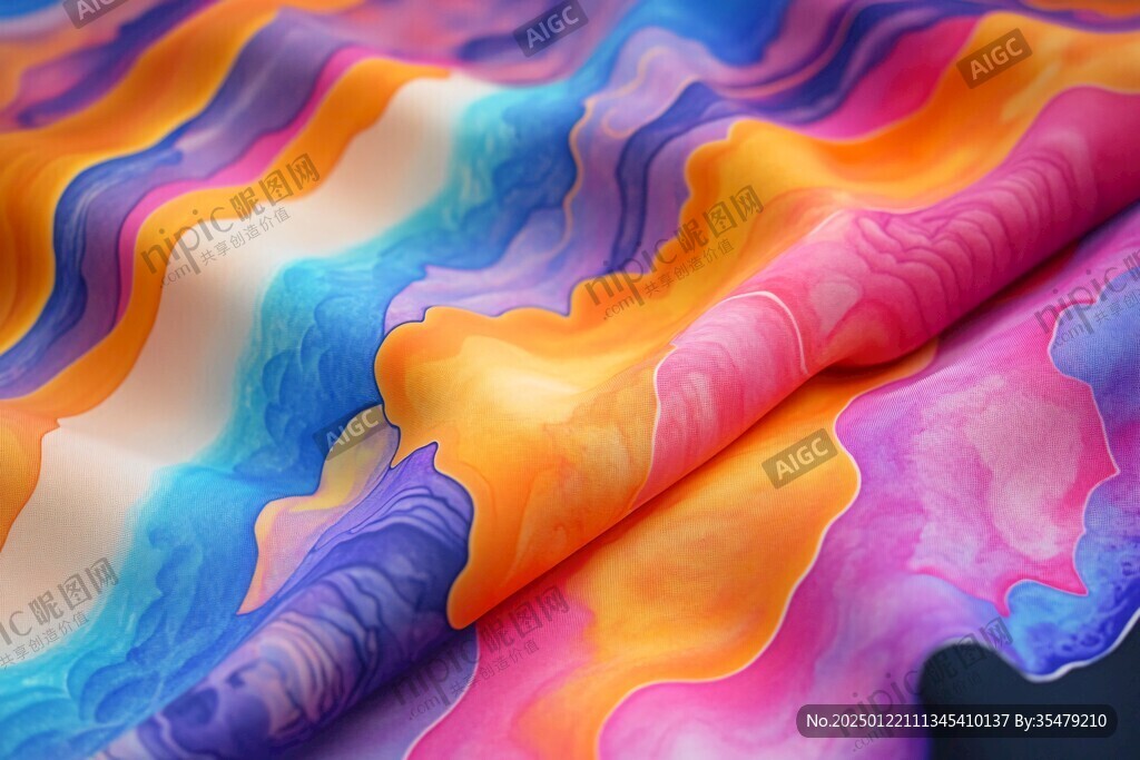 肌理彩色流体背景