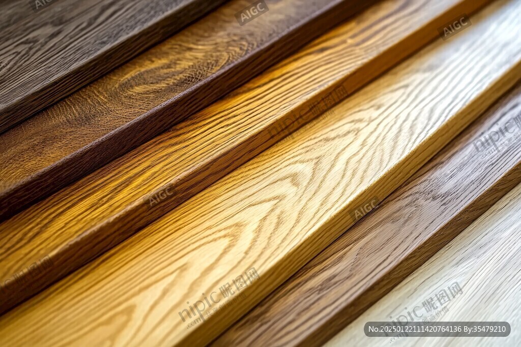 多种颜色木板木材