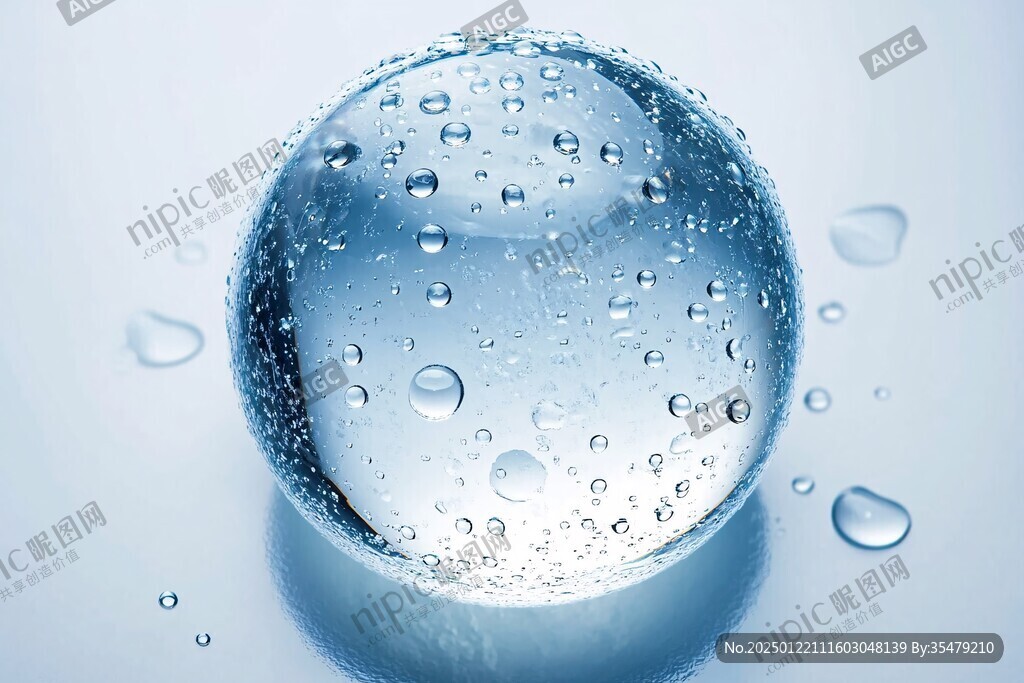 水晶球倒影