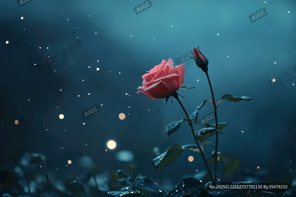 唯美浪漫月季花