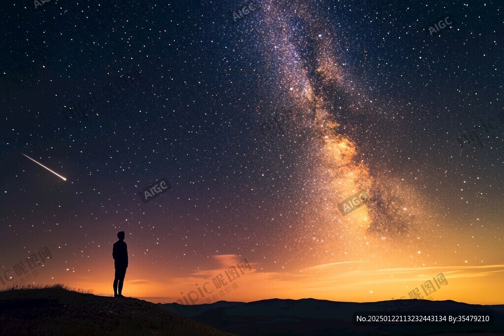 仰望星河的人