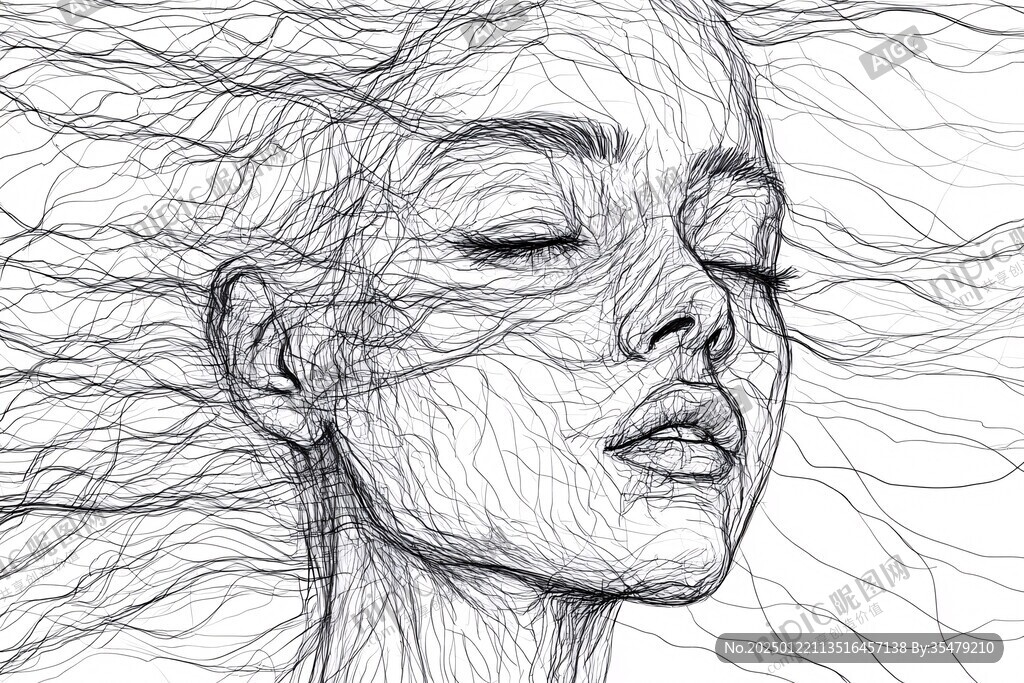 线体插画