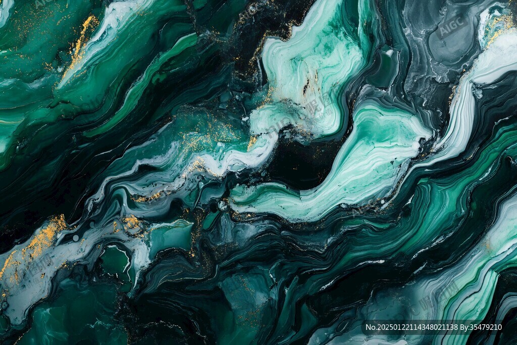 抽象流体画