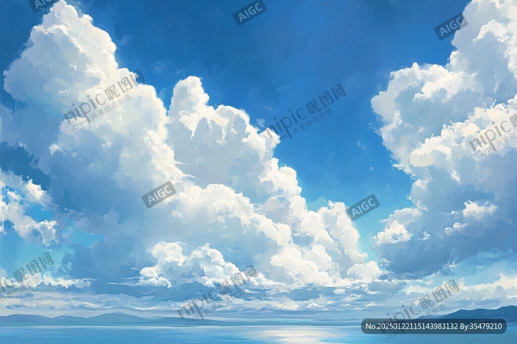 动漫中的白云