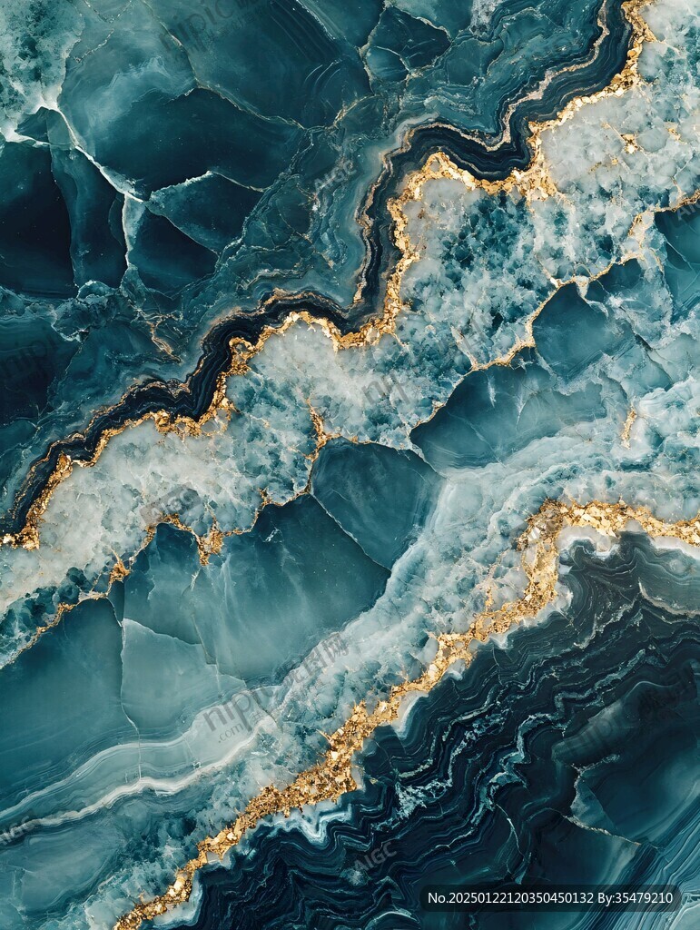 肌理彩色流体装饰画