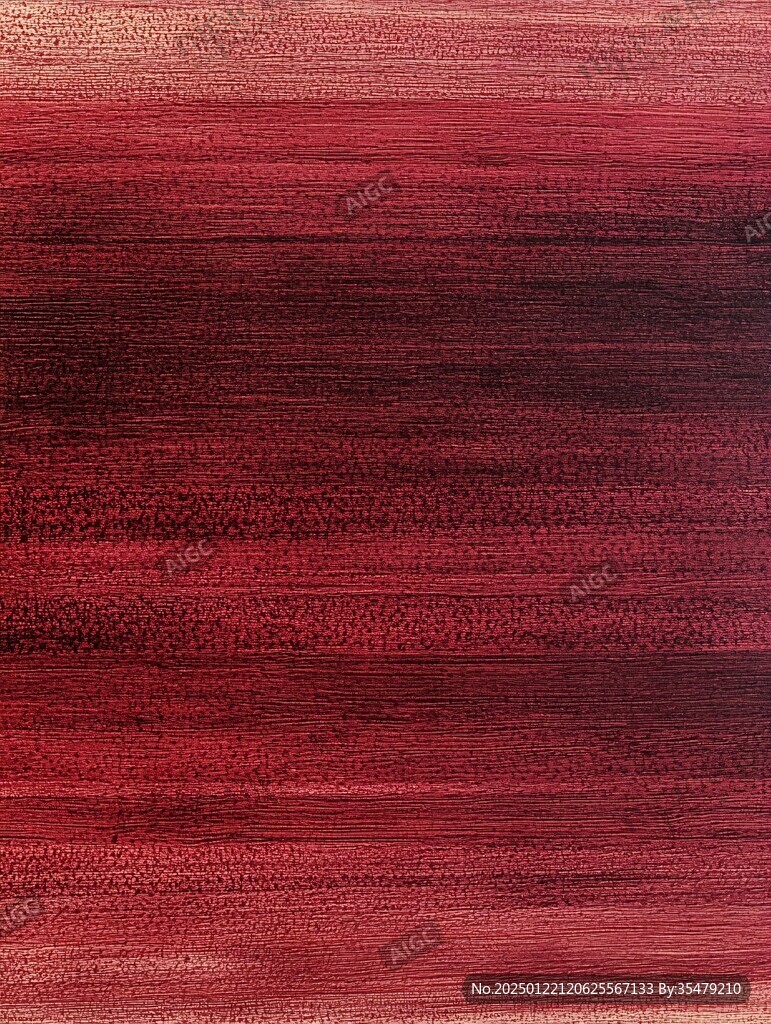 酒红色地毯纹理水彩画
