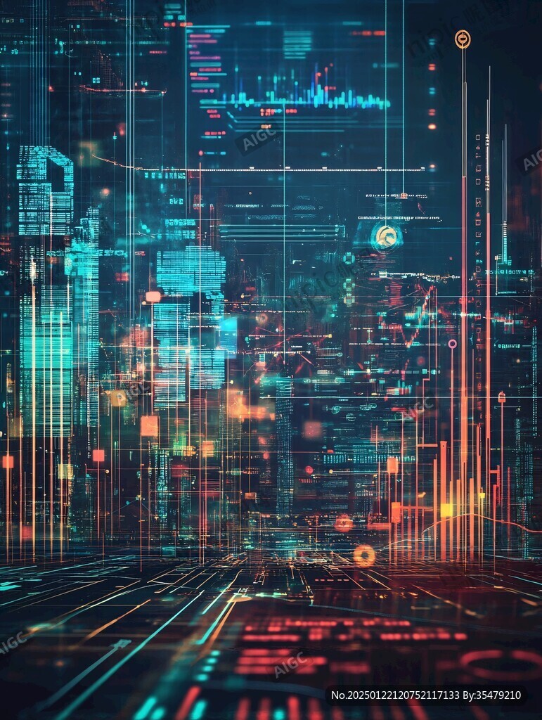 科技城市科技背景