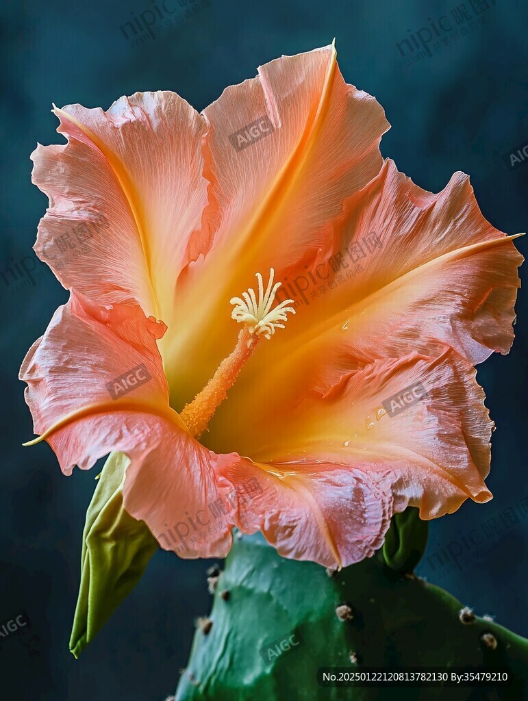 微距芙蓉花