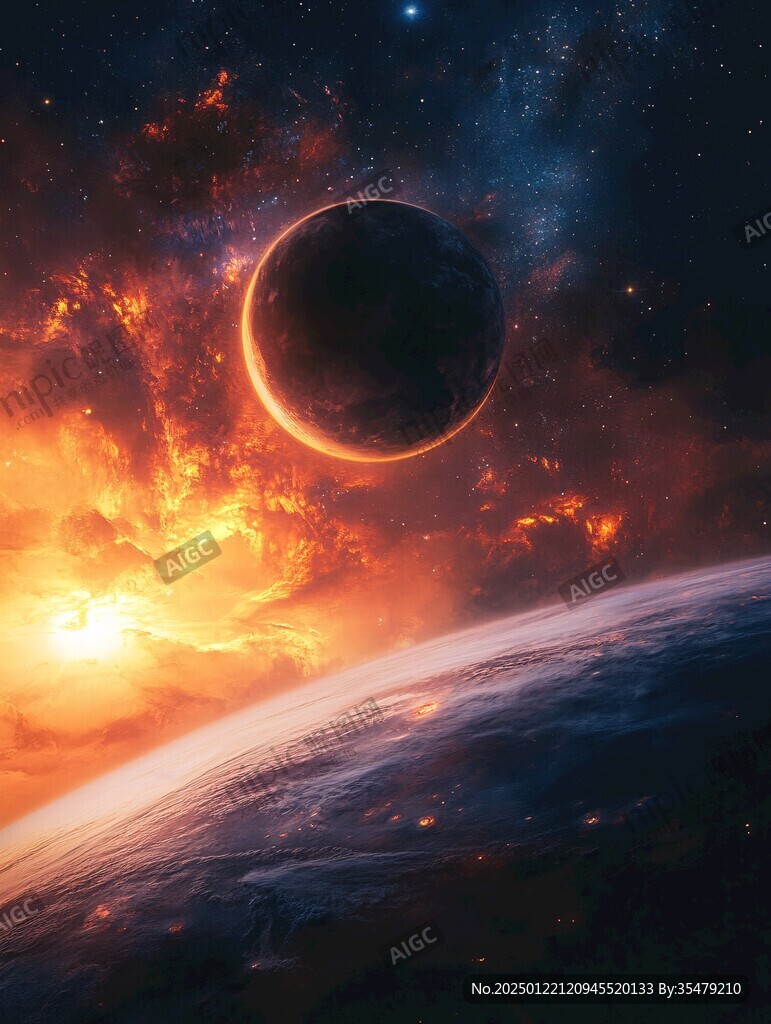 宇宙星球天体物理科幻