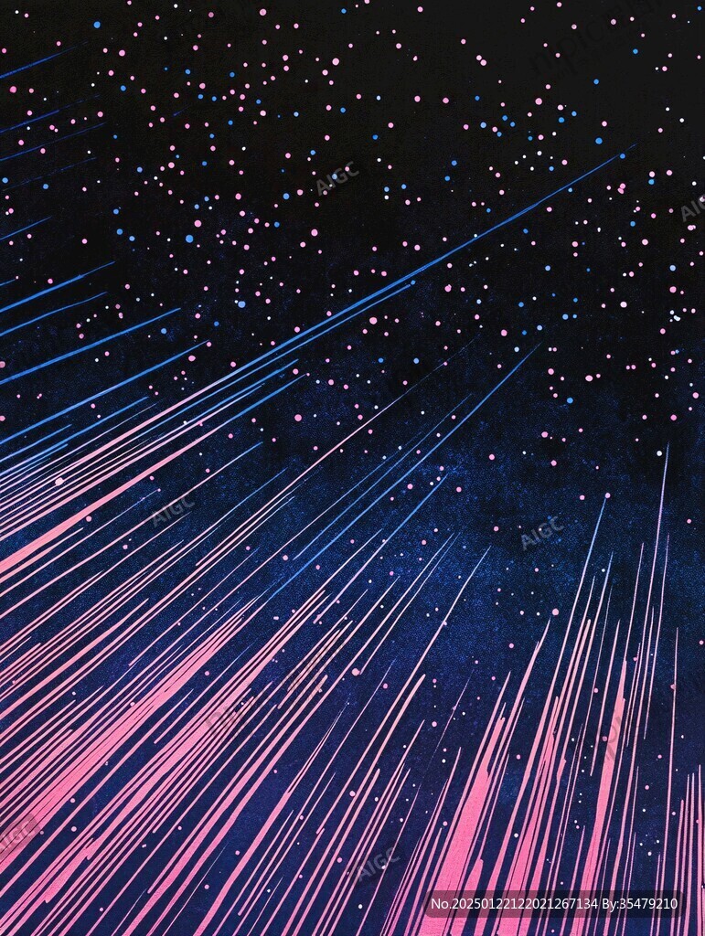 流星雨底纹