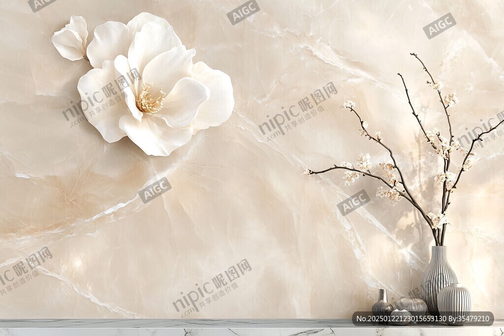 3d立体花壁纸