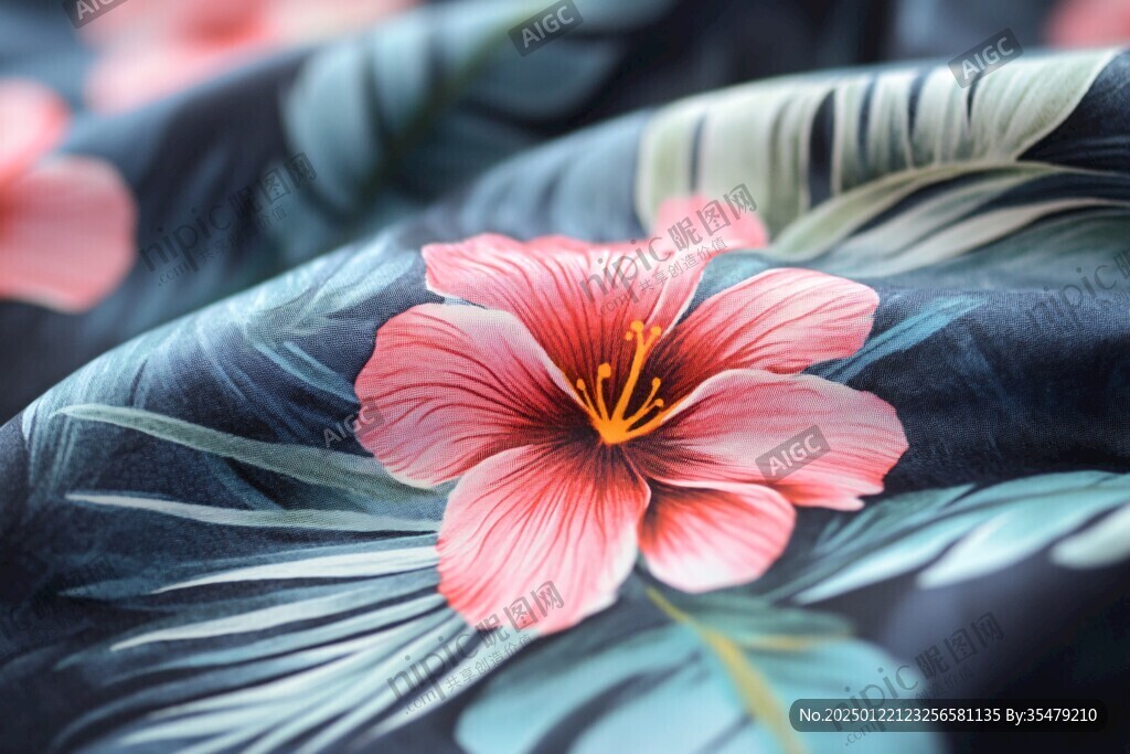 热带风情花卉美图