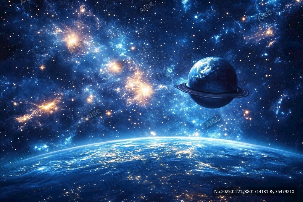 唯美宇宙背景