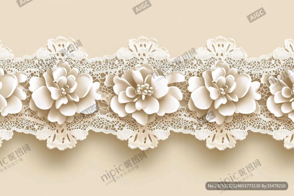 轻奢金色牡丹花线条