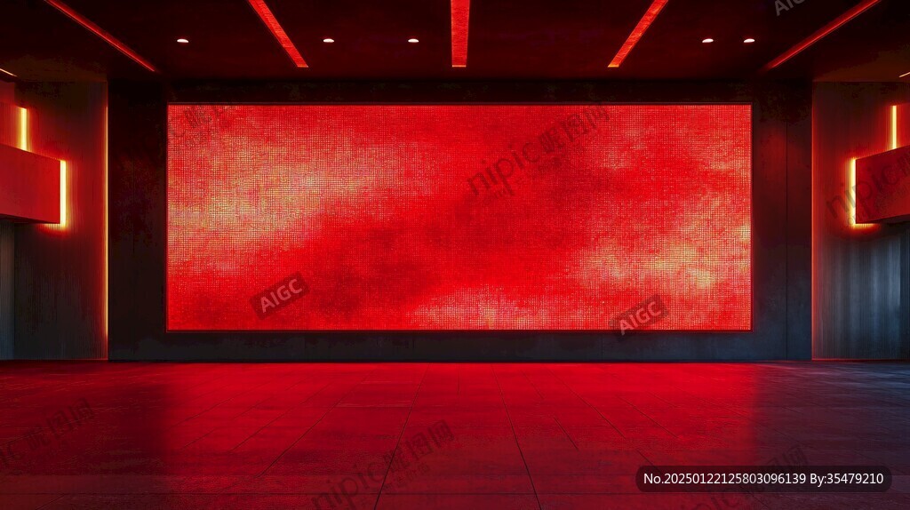 墙红色展厅
