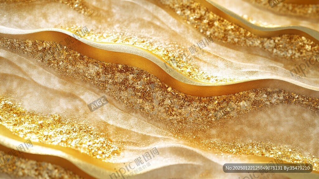 奢华流金背景