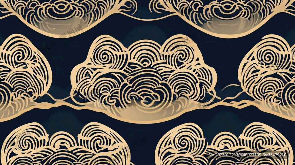 云卷纹