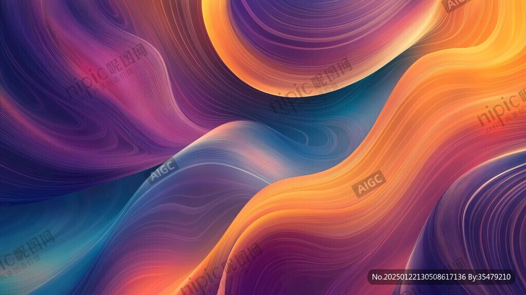 柔美渐变曲线