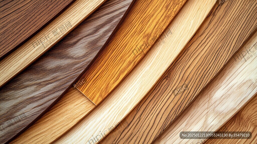 多种颜色木板木材