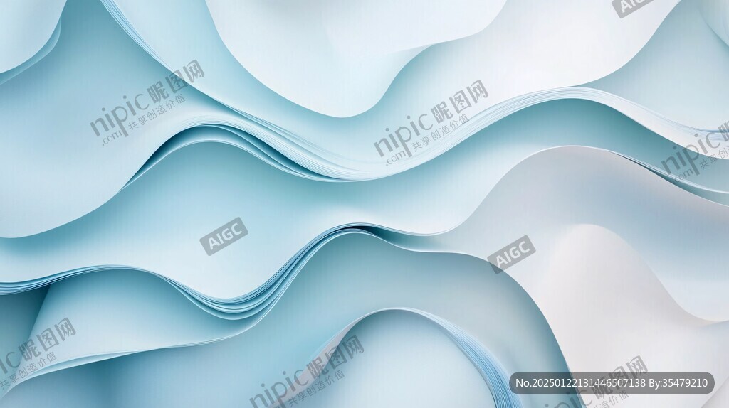 简洁大气拼色曲线纹理