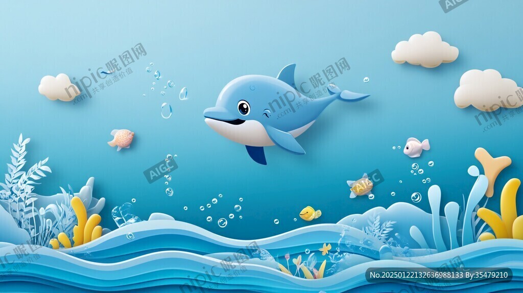 海洋世界插画