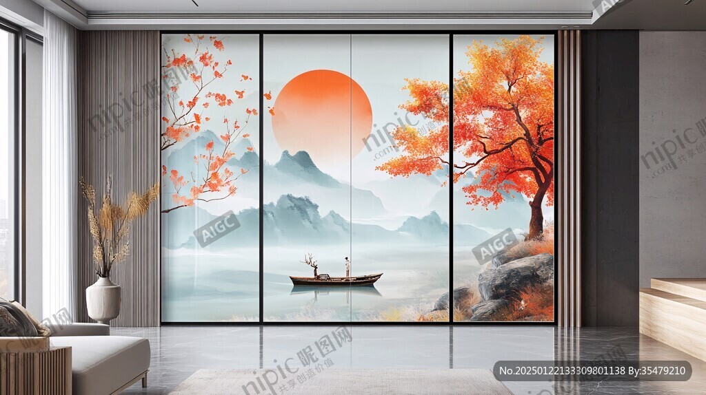大屏装饰画