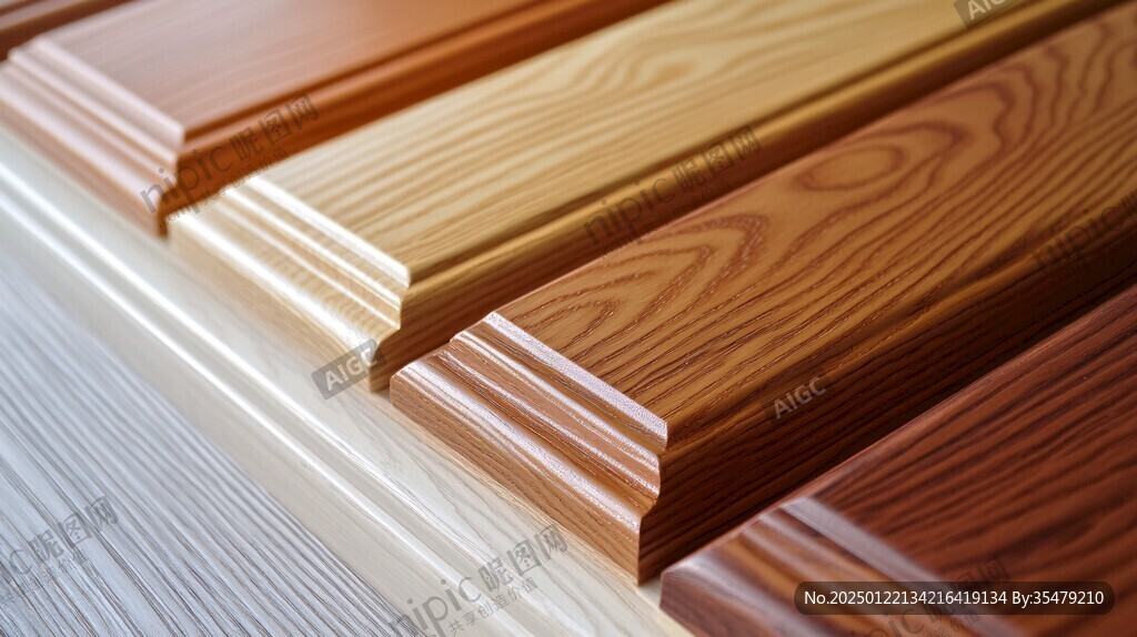 多种颜色木板木材