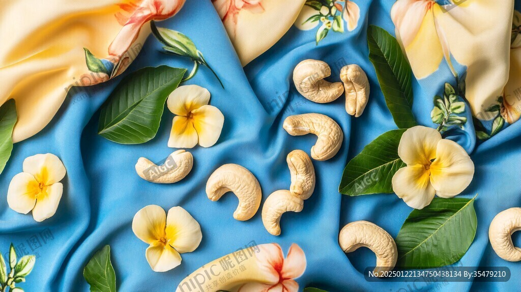 腰果花壁纸