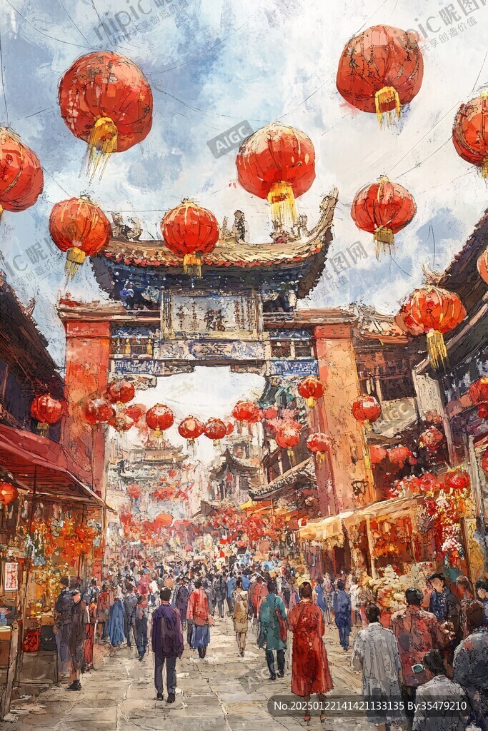 横店水彩