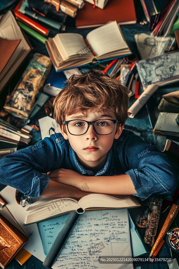 学霸男孩