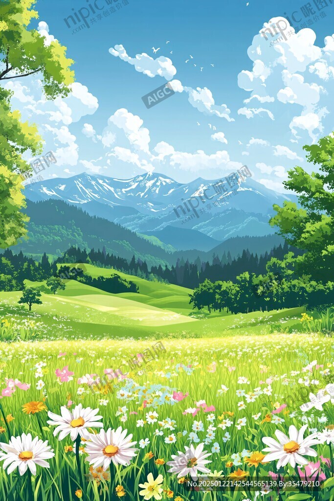 春日大自然风景