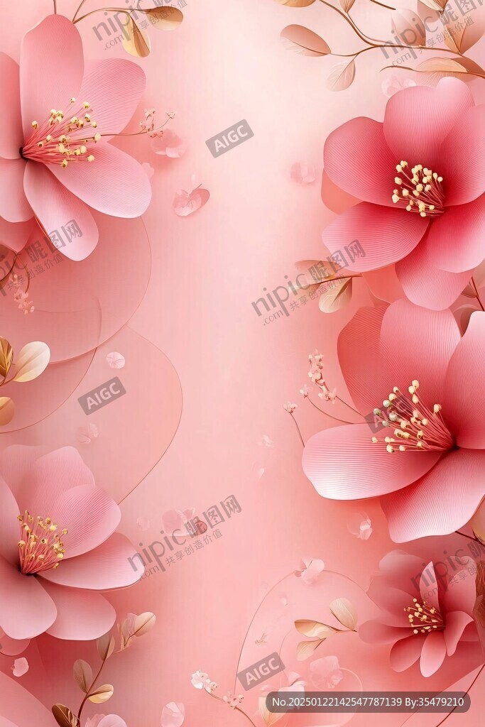 3d立体梅花底纹