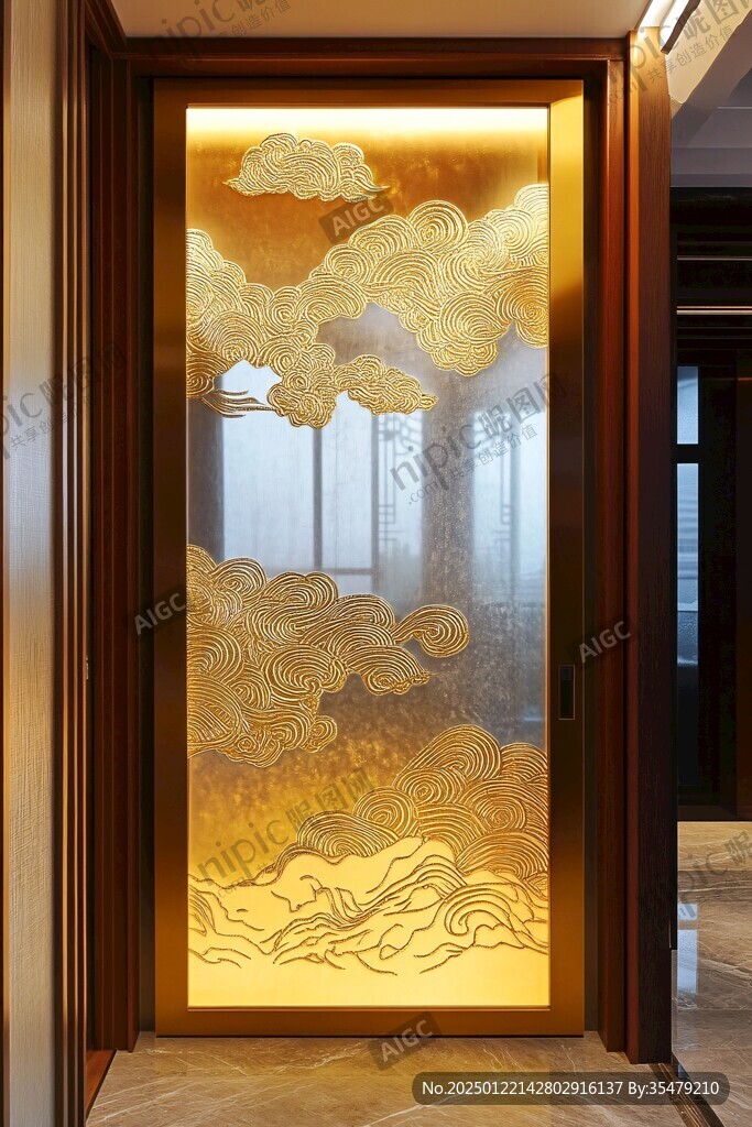 高端酒店云纹