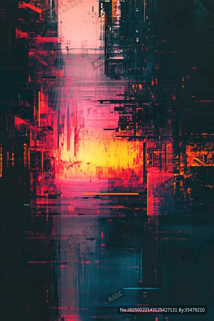 抽象赛博朋克