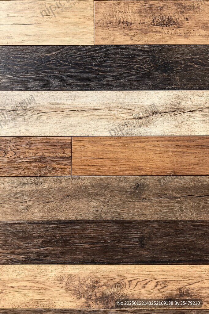 多种颜色木板木材