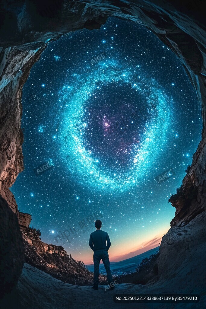 仰望星河的人