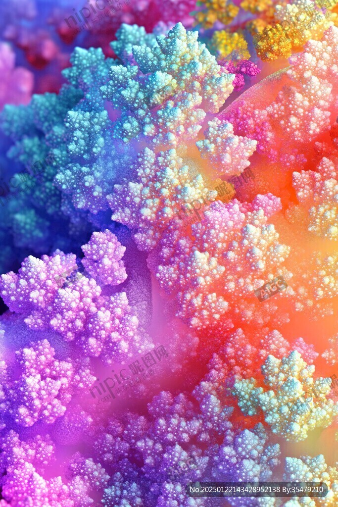 梦幻珊瑚背景